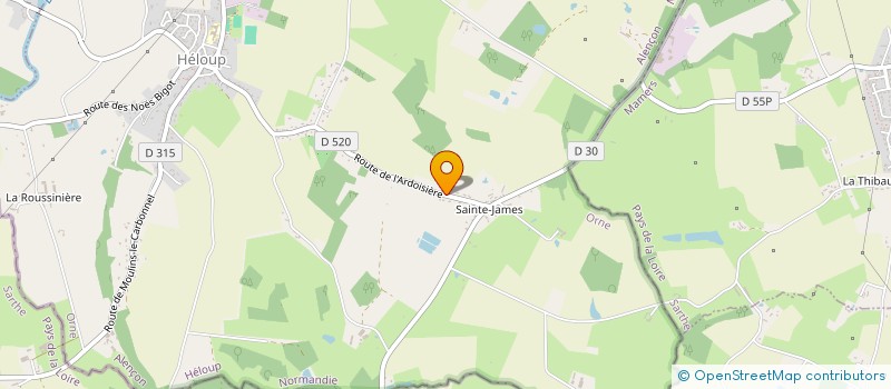 localisation de l'entreprise JAMM à HELOUP