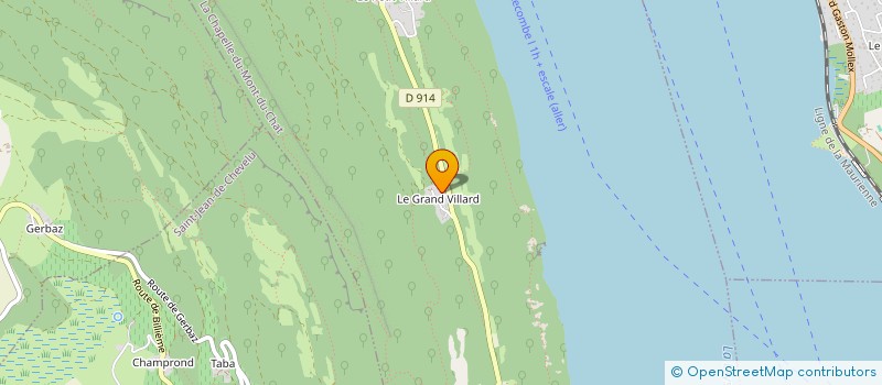 localisation de l'entreprise JAMM  LA CHAPELLE-DU-MONT-DU-CHAT