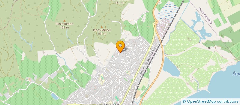 localisation de l'entreprise JAMMA à FRONTIGNAN