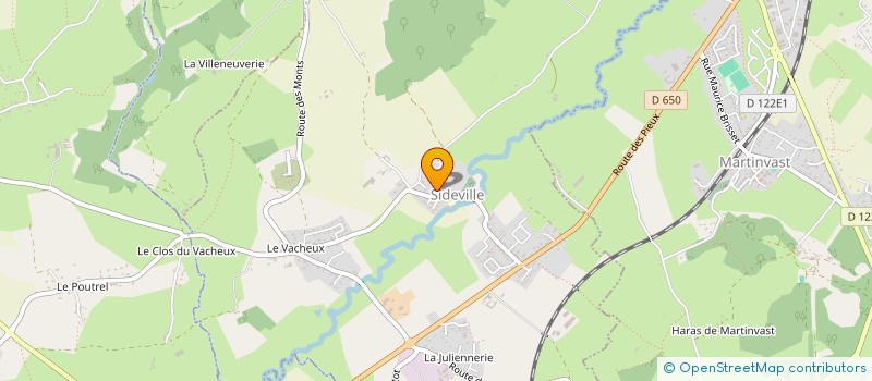 localisation de l'entreprise JAMMM  SIDEVILLE