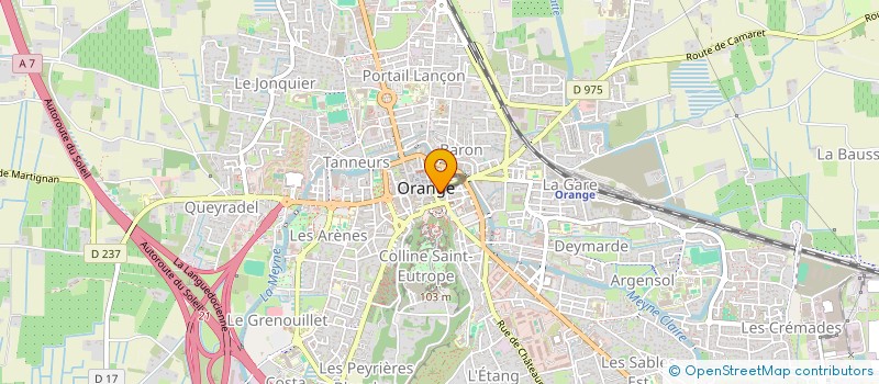 localisation de l'entreprise JAMMP ANIMATION à ORANGE