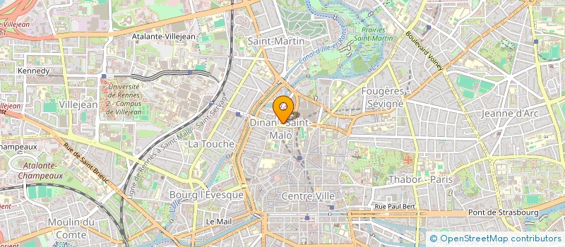 localisation de l'entreprise JAMOIS LEGRAVERAND  RENNES