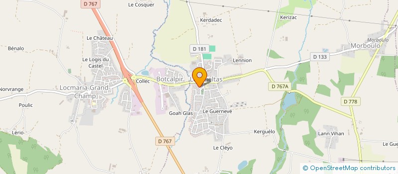 localisation de l'entreprise JAMON  GRAND-CHAMP