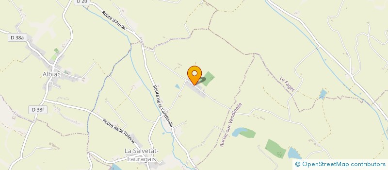localisation de l'entreprise JAMONES TOLOSA à LA SALVETAT-LAURAGAIS