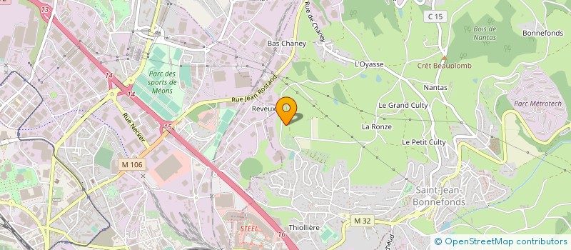 localisation de l'entreprise JAMOS INVEST  SAINT-JEAN-BONNEFONDS