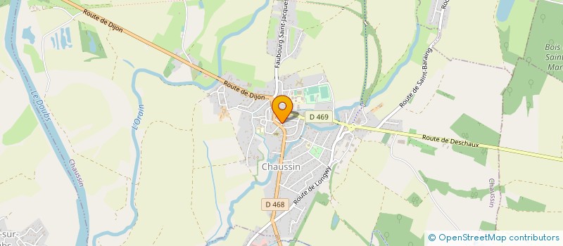 localisation de l'entreprise JAMOTHE  CHAUSSIN