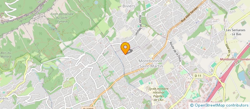 localisation de l'entreprise JAMPAMITE  MONTBONNOT-SAINT-MARTIN