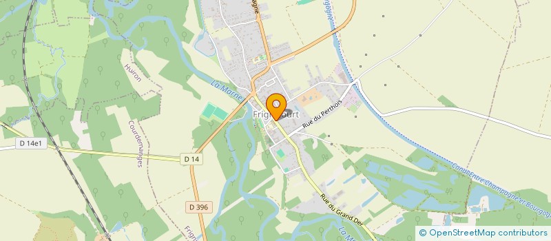 localisation de l'entreprise JAMPIERRE PERE ET FILS  FRIGNICOURT