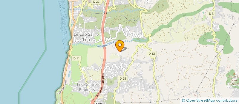 localisation de l'entreprise JAMPIERRE-TRUCHON  SAINT-LEU