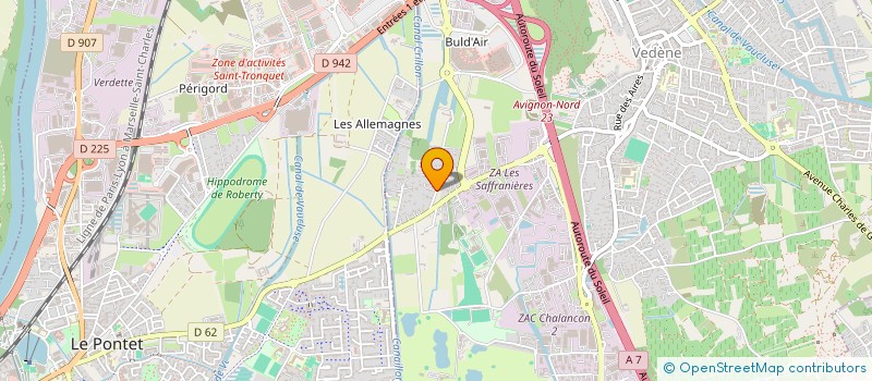 localisation de l'entreprise JAMPRO  VEDENE