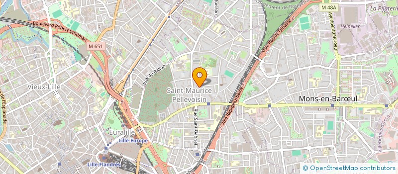 localisation de l'entreprise JAMR à LILLE