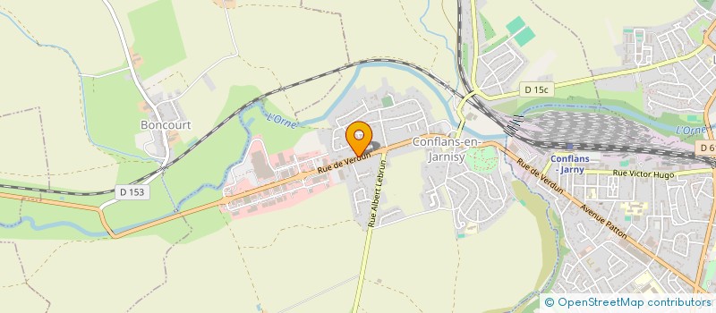 localisation de l'entreprise JAMS  CONFLANS-EN-JARNISY