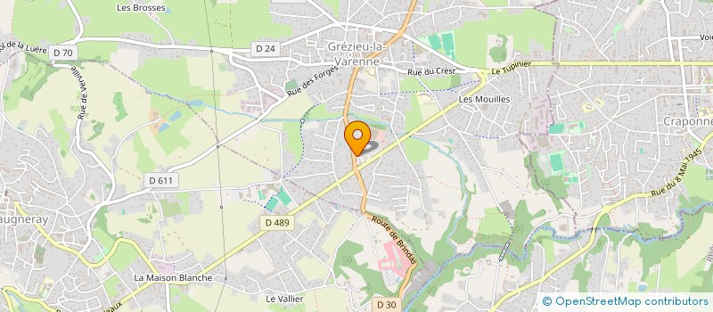 localisation de l'entreprise JAMS  GREZIEU-LA-VARENNE