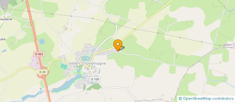 localisation de l'entreprise JAMS  VILLIERS-CHARLEMAGNE