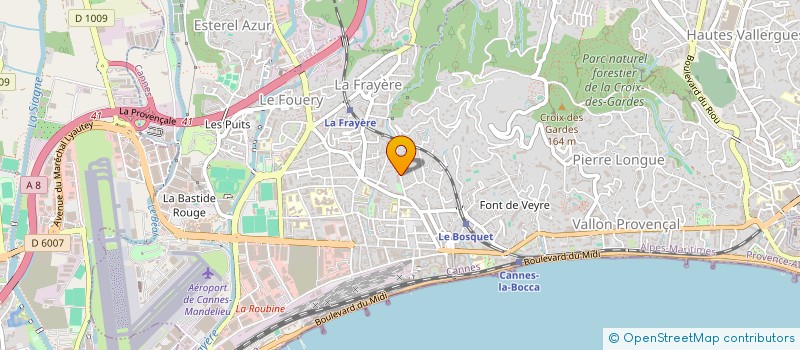 localisation de l'entreprise JAMS NETTOYAGE  CANNES