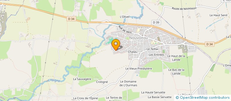 localisation de l'entreprise JAMSELLIER  NOUVOITOU