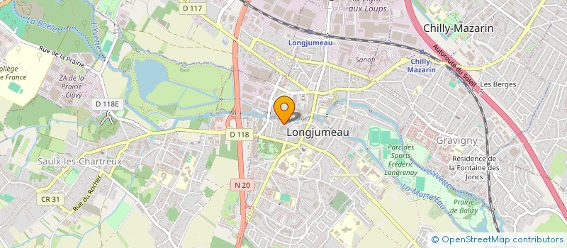localisation de l'entreprise JAMSHID à LONGJUMEAU