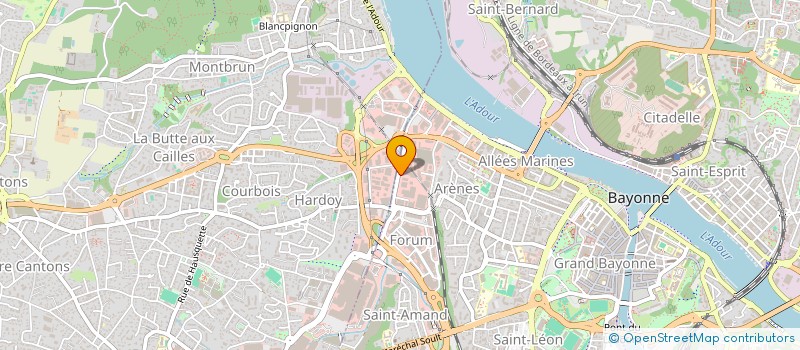 localisation de l'entreprise JAMSS à BAYONNE