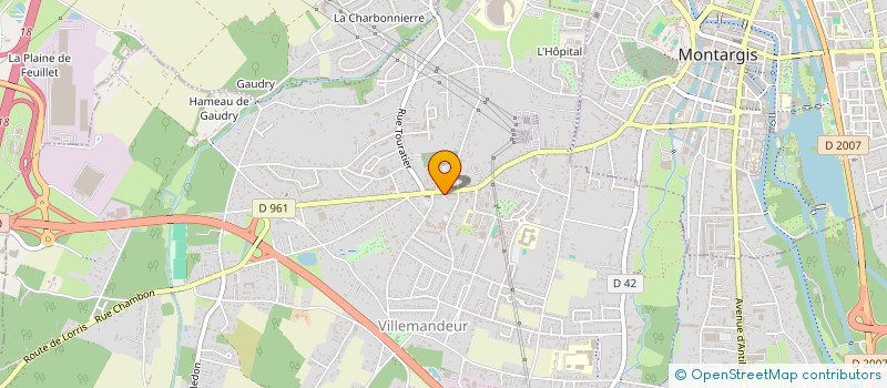 localisation de l'entreprise JAMURO  VILLEMANDEUR