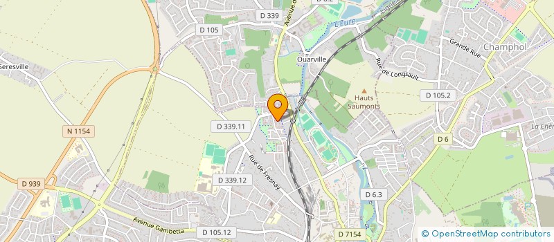localisation de l'entreprise JAMWORLD à CHARTRES