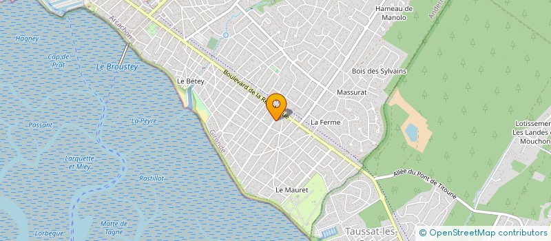 localisation de l'entreprise JAMY  ANDERNOS-LES-BAINS