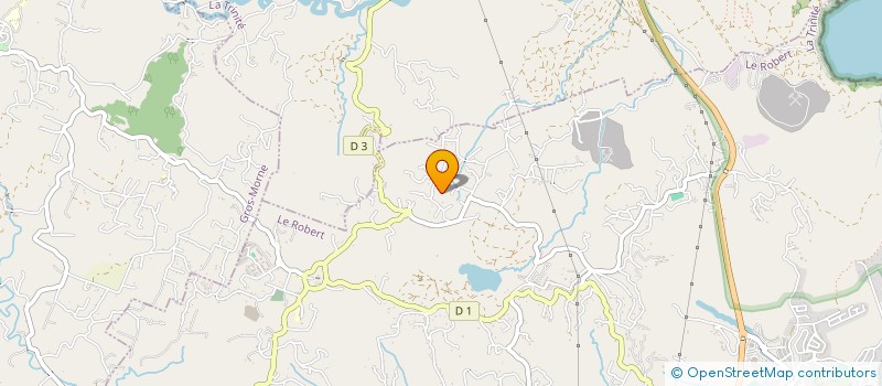 localisation de l'entreprise JAMY  LE ROBERT