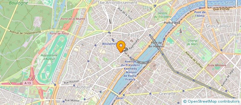 localisation de l'entreprise JAMYR  PARIS