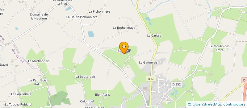 localisation de l'entreprise JAN à PIPRIAC