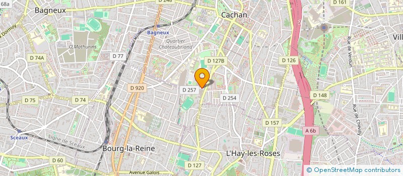 localisation de l'entreprise JAN à ANTONY