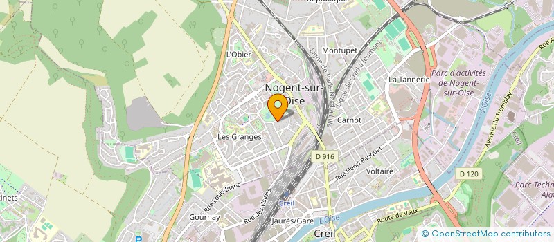 localisation de l'entreprise JAN  NOGENT-SUR-OISE