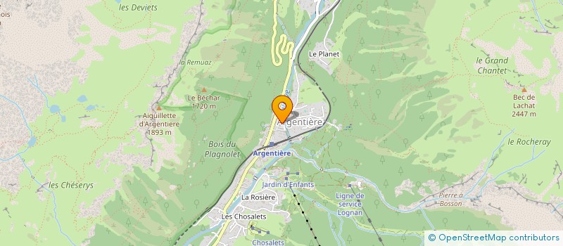 localisation de l'entreprise JAN BAJTLIK STUDIO  CHAMONIX-MONT-BLANC