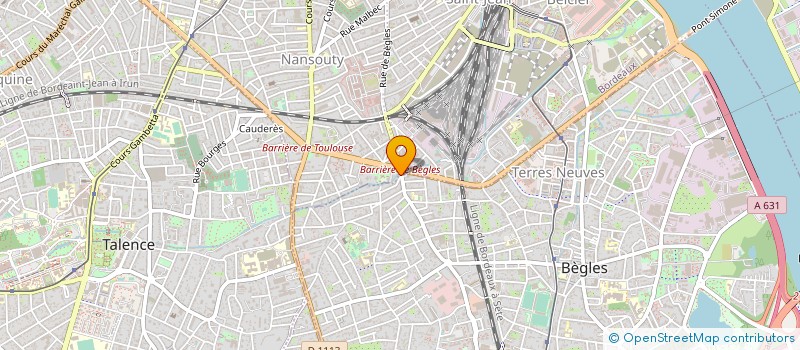 localisation de l'entreprise JAN LOU SA à BORDEAUX