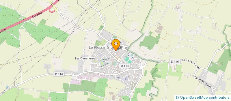 localisation de l'entreprise JAN PIER  LE PLESSIS-GRAMMOIRE