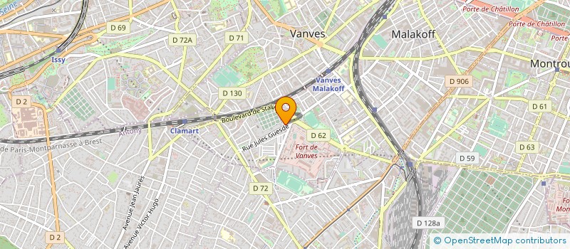 localisation de l'entreprise JAN PRET  MALAKOFF