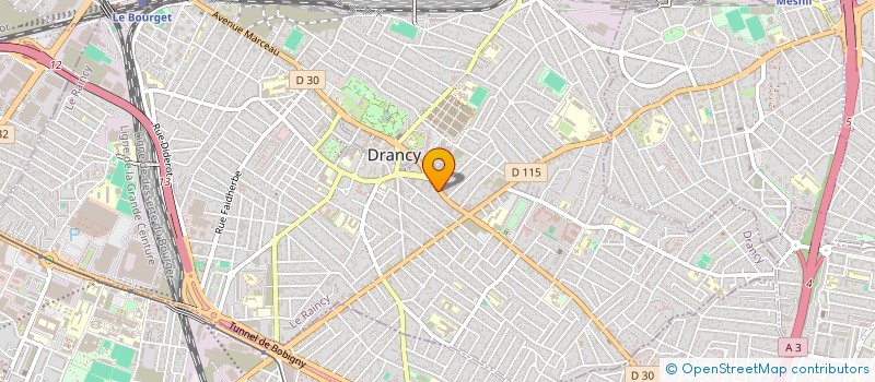 localisation de l'entreprise JAN'R COIF à DRANCY