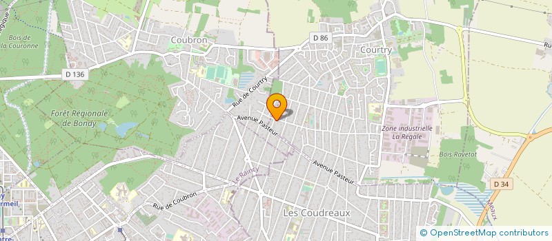 localisation de l'entreprise JAN TP à COURTRY