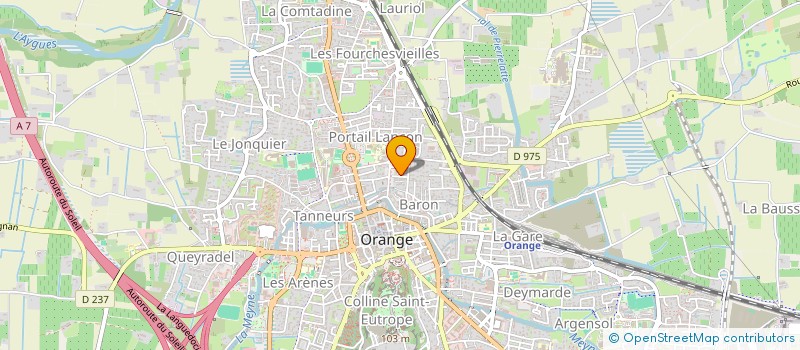 localisation de l'entreprise JANA  ORANGE