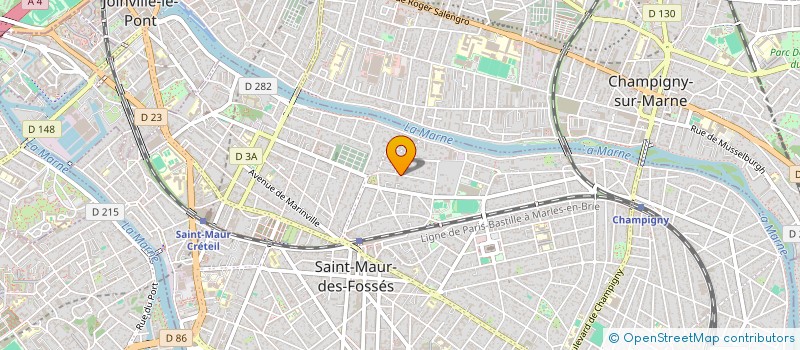 localisation de l'entreprise JANA à SAINT-MAUR-DES-FOSSES