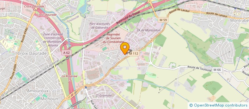 localisation de l'entreprise JANA  TOULOUSE