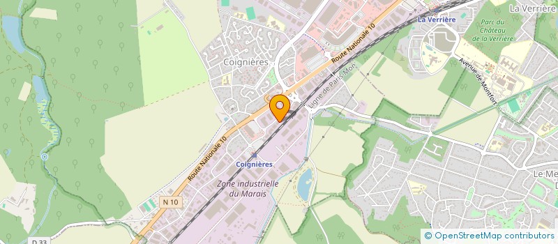 localisation de l'entreprise JANA à COIGNIERES