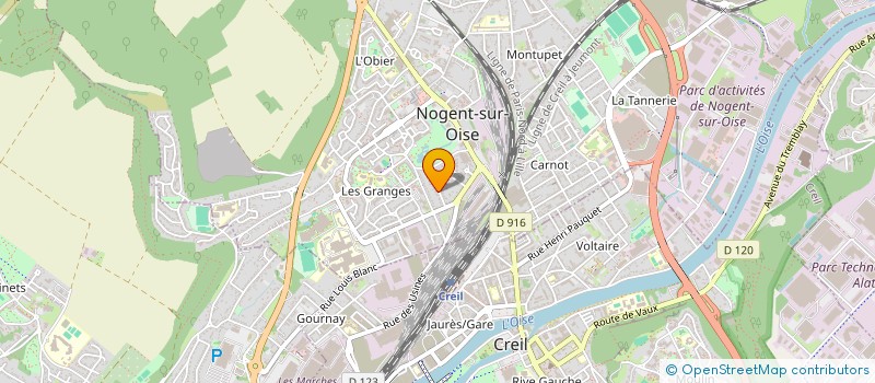 localisation de l'entreprise JANA  NOGENT-SUR-OISE