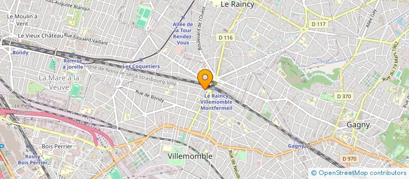 localisation de l'entreprise JANA BAT  VILLEMOMBLE