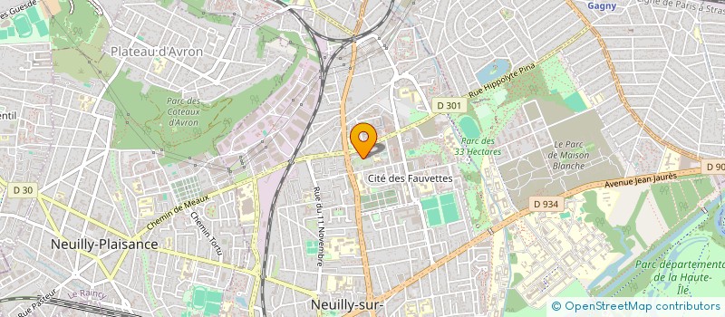 localisation de l'entreprise JANA DISTRIBUTION à NEUILLY-SUR-MARNE