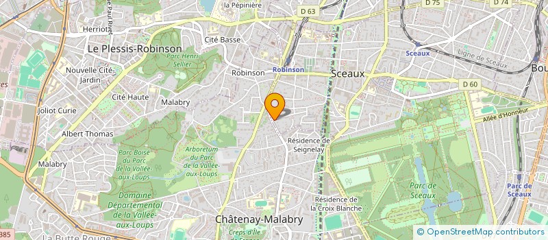 localisation de l'entreprise JANA IMO à SCEAUX