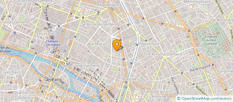 localisation de l'entreprise JANAE MARKETING  PARIS