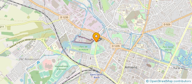 localisation de l'entreprise JANAL à AMIENS