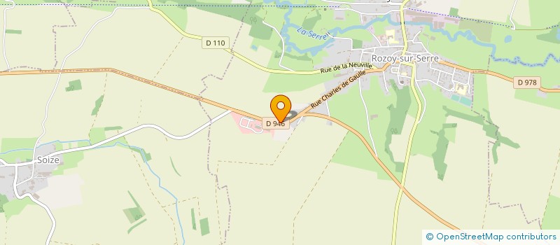 localisation de l'entreprise JANALEX à ROZOY SUR SERRE