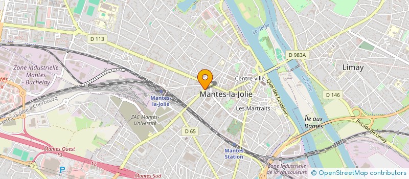 localisation de l'entreprise JANALOC à MANTES-LA JOLIE