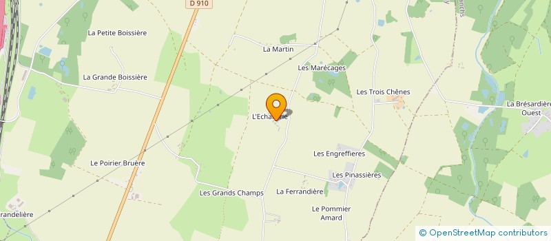 localisation de l'entreprise JANAMIC à SORIGNY