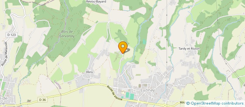 localisation de l'entreprise JANANGE  LUZINAY